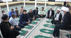 گزارش تصویری| امام جمعه بوشهر در مسجد روستای راهدار پای درد و دل مردم نشست
