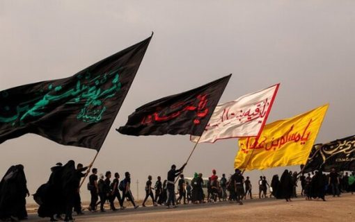 پیاده روی اربعینی مردم تبریز از مرقد خمینی تا حرم حسینی+فیلم