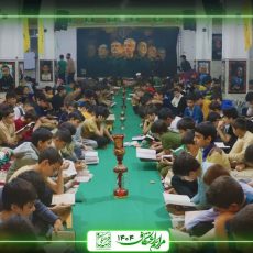 اعتکافی که از ۷۰ نفر به ۲۴۰ نفر رسید